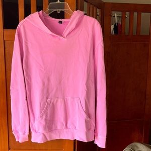 Kut from the Kloth Pullover Hoodie Pink and Amber Wash Sweatshirt